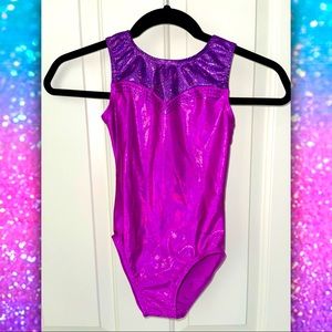 Desira Purple Holographic gymnastics leota…